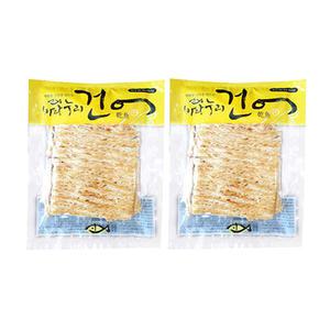 땅콩버터오징어, 80g, 2개