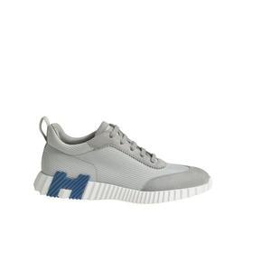 [정품아닐시3배보상] 에르메스 바운싱 스니커즈 메쉬 스웨이드 고트스킨  그리 떵뻬렁스 Hermes Bouncing