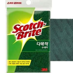 3M 다목적 수세미 소 1P 청 수세미
