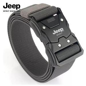 JEEP SPIRIT 남녀공용 캐주얼 캔버스 스판 벨트