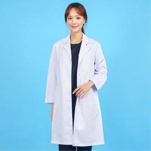 과학 실험복 순면 여성 실험 가운 성인용 20수 영양사 약사 학생 까운 실습