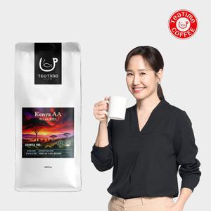 1kg 케냐AA 블렌드 원두커피 아라비카 100% 맛있는 로스팅 원두커피 홀빈