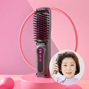 프랑스 빈츠 무선 빗 고데기 브러쉬 무선 헤어 고데기 매직기