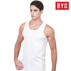 [BYC]BYC 모시메리 마 매쉬 남성 런닝 여름 화이트 1장 ECS0029