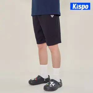[키스포] 심플5부팬츠_블랙