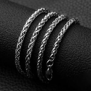써지컬스틸 드레곤본 체인목걸이 용골 3mm 남자 줄 가죽