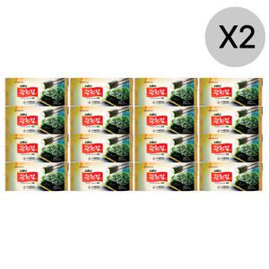 광천김 소문난 재래 도시락김 5g X32 아이 아침 반찬