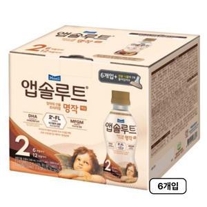 매일유업 앱솔루트 프리미엄 명작 액상 2단계 6개입