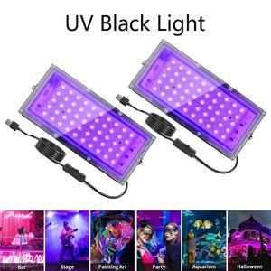 UV 블랙 라이트 LED USB 스위치 무대 조명 투광 디스코 파티 형광