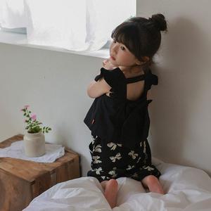 16번.[정가 58 000원] 블랙리본 여아 상하복 세트
