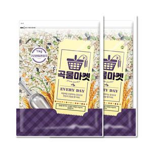24년 귀리렌틸 혼합17곡 1kg x 2개
