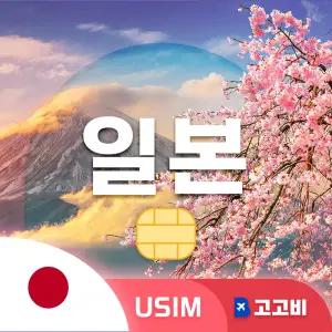 USIM 일본 유심 데이터 무제한 매일 500MB 3일