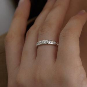 [겟미블링]R142 [SILVER925]Diamond Cubic Ring