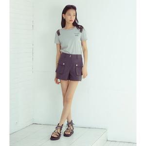 [에고이스트](강남점)[CAPSULE LINE] 아웃포켓 스티치 숏 팬츠 (ER2WQ660)
