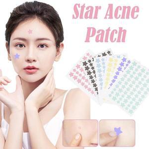 호환 60PCS 별 모양 여드름 패치 보이지 않는 흠집 스티커 커버 적용 페이스 트리트먼트 스킨 케어