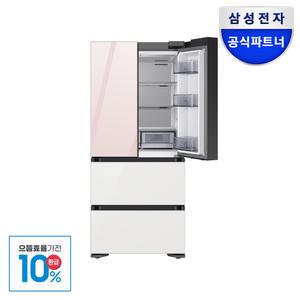 [으뜸효율]삼성전자 비스포크 김치플러스 김치냉장고 1등급 583리터 4도어 색상선택 RQ58DB94U1AP