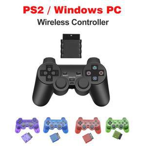 PS2/PS1 게임 패드 용 무선 컨트롤러 Sony Playstation 2 조이패드 조이스틱 Controle USB PC 콘솔 이중 진