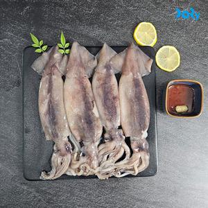 [도리마켓] 녹진함 가득 통찜용 오징어 1kg (500gX2팩)