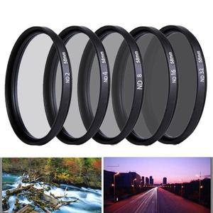 37 49 52 55 58 67 72 77 82mm 중립 밀도 ND 2 4 8 16 32 Canon Nikon Sony 카메라 용 렌즈 필터 카메라