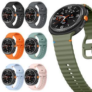 갤럭시워치8 8클래식 40mm 44mm 46mm 호환 전용 실리콘 컬러 스티치 스포츠 스트랩 시계줄