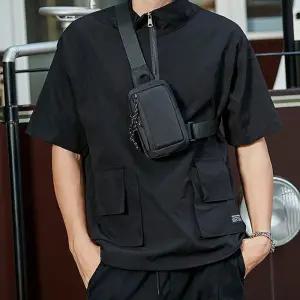 블랙미니슬링백 미니백 힙색 슬링백 작은가방 크로스 여자가방