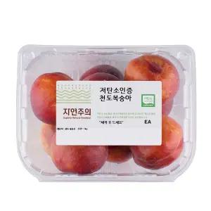저탄소인증 천도복숭아 1kg/팩
