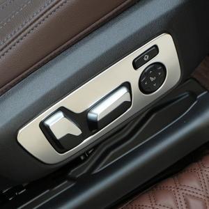 bmw 멀티미디어 버튼 스테인레스 스틸 자동차 좌석 조정 버튼 프레임 장식 스티커 트림 BMW X3 G01 - 액세