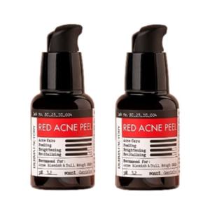 더마팩토리 필링 레드 아크네 필 각질 세럼 30ml X2