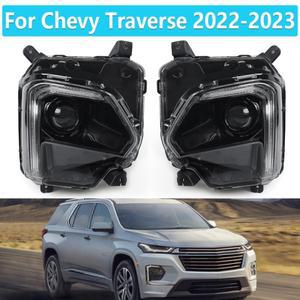 쉐보레 트래버스 2022-2023용 자동차 LED 헤드라이트 안개등 DRL 프로젝터 헤드램프 포함) 85596375