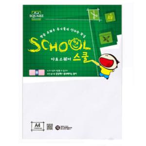 A4 아트스퀘어스쿨 A12 마쉬멜로우 A4 (209g) 5매  1속