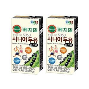 정식품 5060시니어두유 검은콩 190mL 16팩
