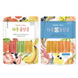 하루유산균 덴탈츄 12p 강아지 껌 미트 과일 혼합