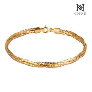 18K 이태리 트리플 팔찌