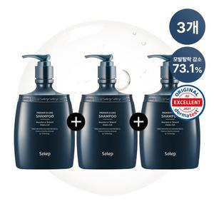 [단독구성] 탈모샴푸 대용량 구성 1000ml (샴푸 300mlx3개+샴푸 100ml)
