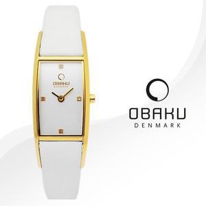 [오바쿠][OBAKU] 오바쿠 V150LGIRW 여성시계 가죽밴드 손목시계