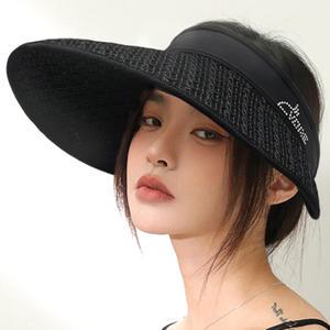접이식 썬캡 휴대용 여름 창큰 자외선차단선캡 챙큰모자 예쁜 중년여성 아줌마 엄마 산책 UV차단 햇빛차단