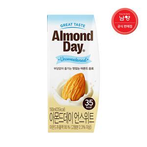 남양 아몬드데이 언스위트 190ml 12팩 / 아몬드음료