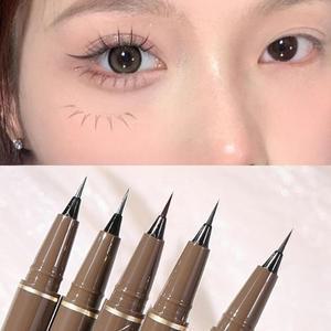 0.005mm 초미세 펜슬 아이라이너 얼룩 방지 방수 땀 방지 초보자도 간편사용