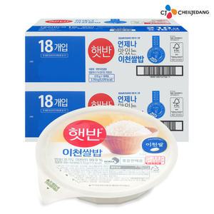 CJ 제일제당 햇반 이천쌀밥 210g 36개