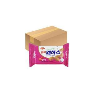 꼬마웨하스 딸기맛 70g 20개입 1박스 한입과자 무