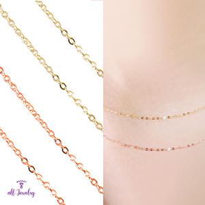 14K 모줄체인 목걸이 (3type)