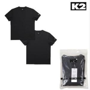 BOOST 1+1 반팔 브이넥 티셔츠 KMM24283 밸류패키지