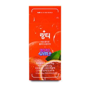 링티 수분 콜라겐 블러드오렌지맛 11.5g X 10포 1통