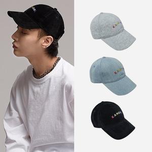 [캉골] 텍스트 남여공용 모자 볼캡