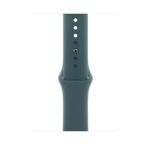 Apple 정품 46mm 레이크 그린 스포츠 밴드 (S/M) MXLQ3FE/A