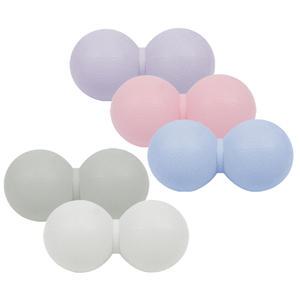 아이워너 TPE 듀얼 마사지볼 지압볼 땅콩형 요가 필라테스 라크로스 안마 홈트 H