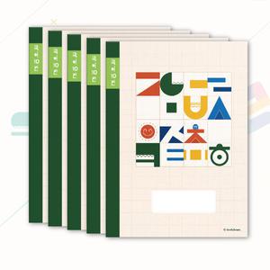 아이러브풀문 국어 쓰기 10칸 노트 5권 세트 초등 공책
