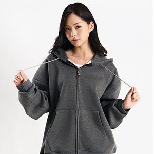 베이직 투웨이 후드집업 남녀공용 아우터 M~2XL