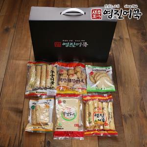부산어묵 영진어묵 선물세트 1호 6종류 오뎅 약 1.6kg