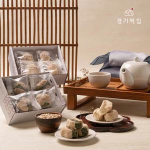 [경기떡집] 흰이티떡 300g + 쑥이티떡 300g